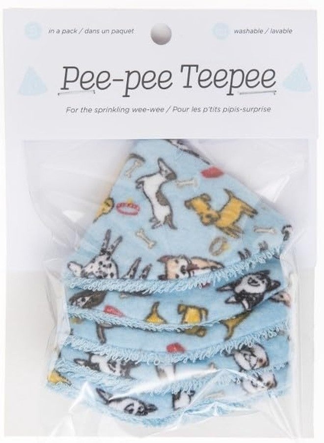 Beba Bean Pee Pee Teepee Dogs 5 Pieces Baby boy Pee Shield Babyboy Essentials peepeeeteepee Baby boy Diaper Cover for Boys Teepee Baby boy Pee Shield Pee Covers - Image 2