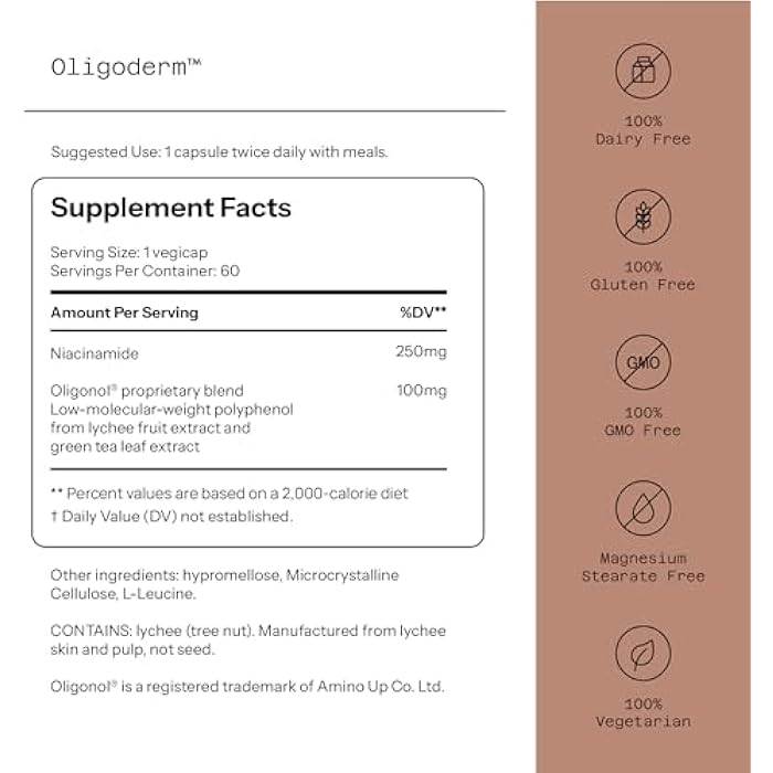 Quality of Life مجموعة دعم المناعة لصحة البشرة مع مستخلص فطر كينوكو بلاتينيوم AHCC وأوليغوديرم مع مستخلص الليتشي أوليغونول - Image 3