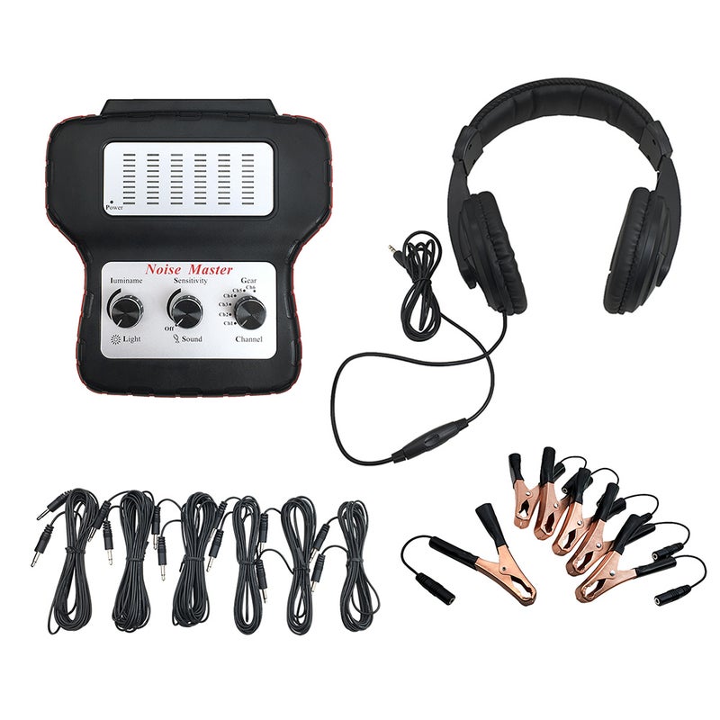 Electronic Stethoscope Car Noise Finder Diagnostic Listening Device Machine Multi-Channel Noise Detector Abnormal Sound Detector for Automotive - Image 1