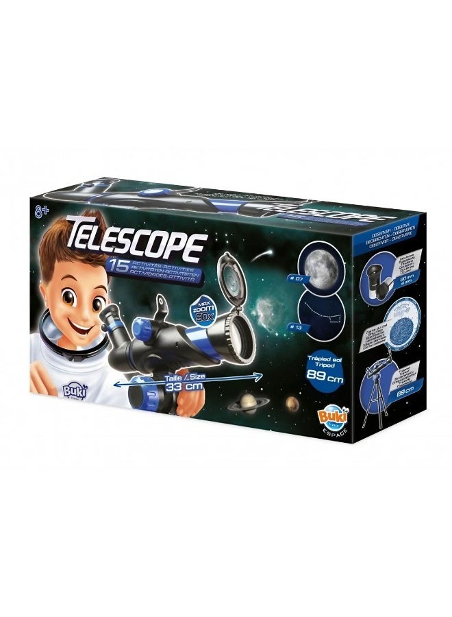 Buki France Telescope with 15 Activities (33 cm) - Image 1