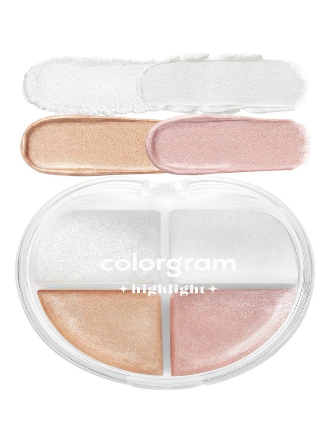 COLORGRAM TINTIN DORY HIGHLIGHTER PALETTE 02 CREAM BALM - Image 1