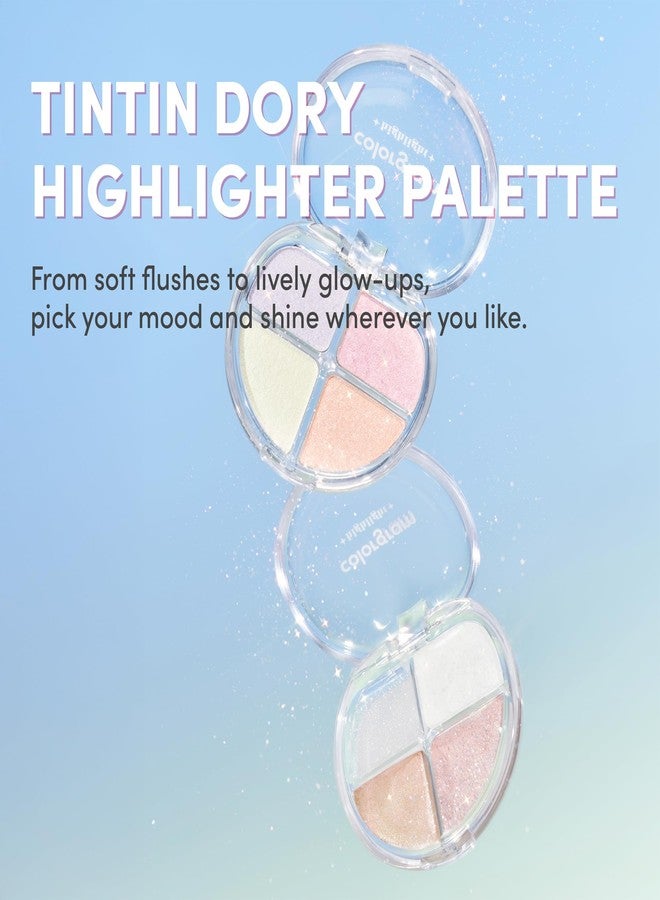 COLORGRAM TINTIN DORY HIGHLIGHTER PALETTE 02 CREAM BALM - Image 2