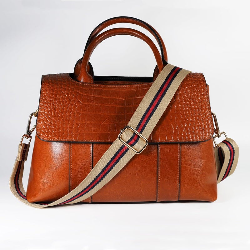 Kolti Purse Strap Replacement Crossbody Handbag Stripe Wide Adjustable - Image 3