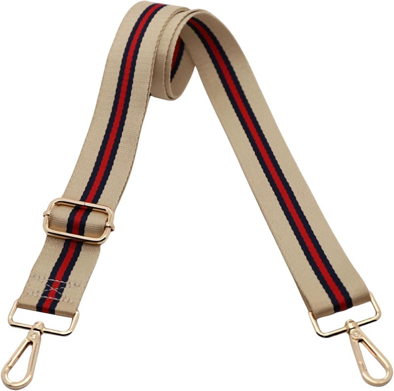 Kolti Purse Strap Replacement Crossbody Handbag Stripe Wide Adjustable - Image 1