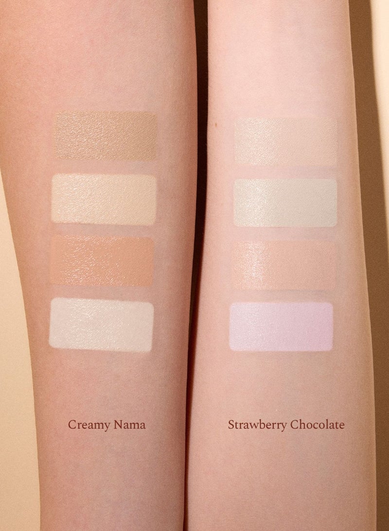 Flower Knows The Sweetie Bear Collection 4-Color Concealer Palette – 02 Creamy Nama | Correct, Brighten u0026 Conceal - Image 5
