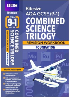 BBC Bitesize AQA GCSE (9-1) Combined Science Trilogy Foundation Workbook - 2023 and 2024 exams  - Image 1