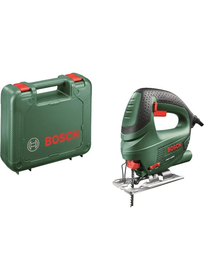 BOSCH - منشار بوش الكهربائي PST 650، قطع مريحة - حتى للمبتدئين | الموديل: 06033A0770 مع ضمان لمدة سنة واحدة - Image 1