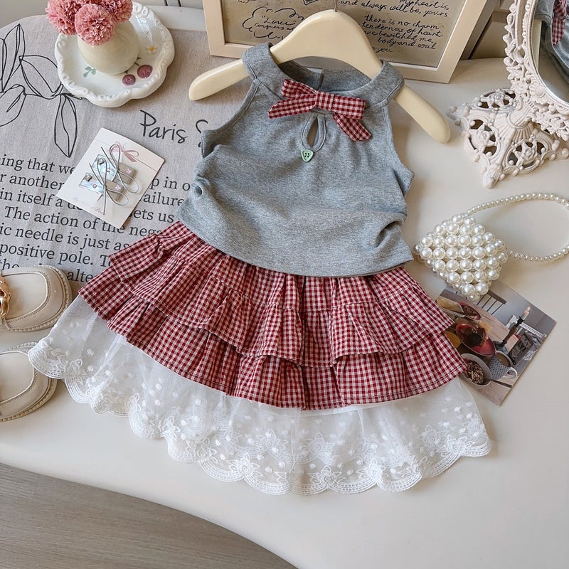 ChicPoint 2 Pcs 2-5years Girls Dress Suit - Image 3
