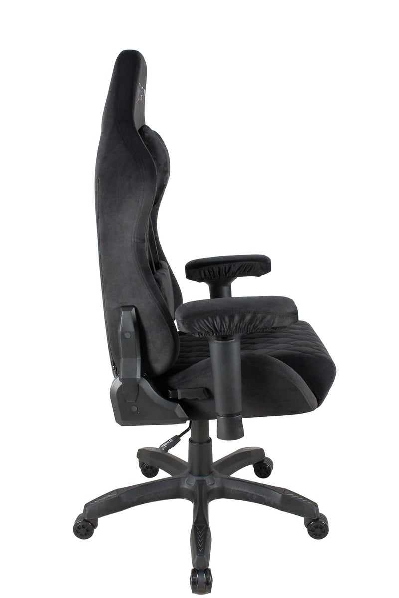 أورا كرسي الألعاب AURA Aria | تصميم مريح، ومساند للذراعين رباعية الأبعاد ودعم لأسفل الظهر في 4 اتجاهات | وظيفة الاستلقاء | كرسي من القماش الرغوي المصبوب بالكامل | مسامي ومريح لجلسات الألعاب الطويلة - Image 2