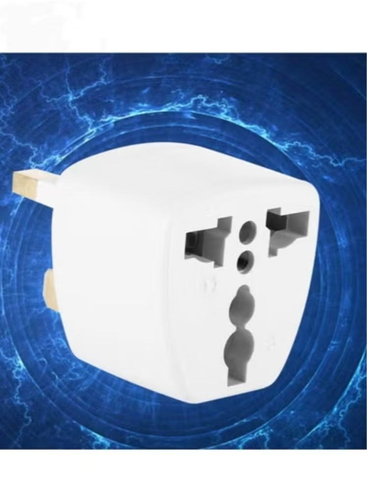 Captaintech Pack Of 2 Multi Purpose Power Plug Adapter White - Image 2