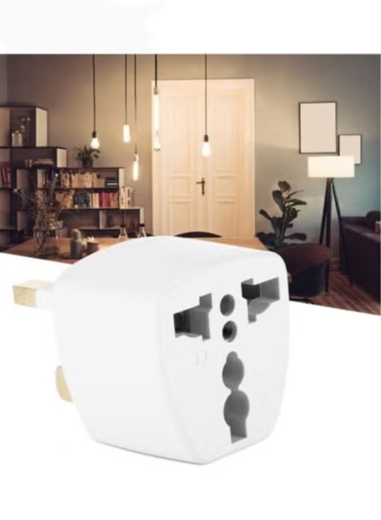 Captaintech Pack Of 2 Multi Purpose Power Plug Adapter White - Image 4