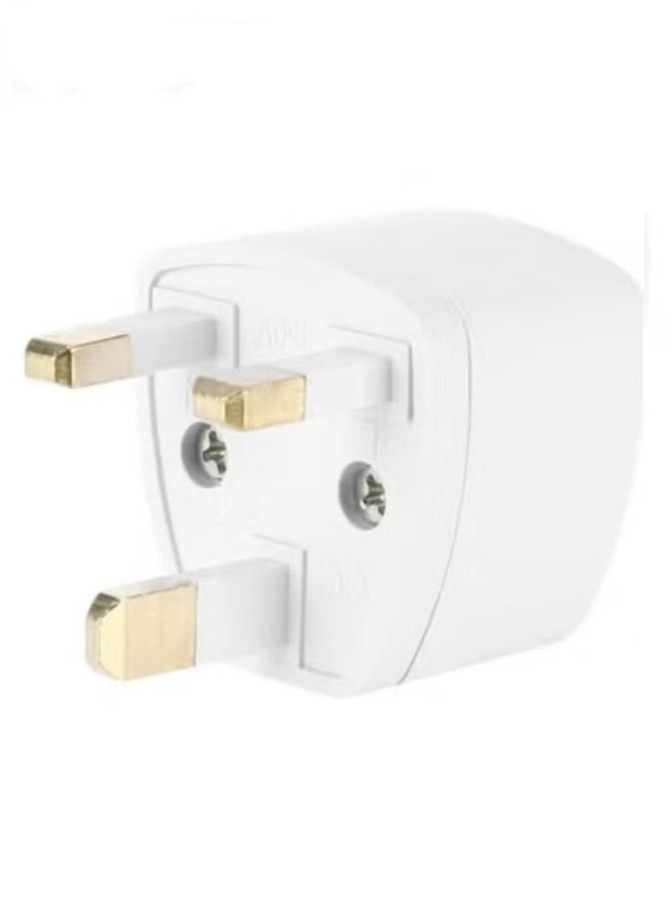 Captaintech Pack Of 2 Multi Purpose Power Plug Adapter White - Image 3