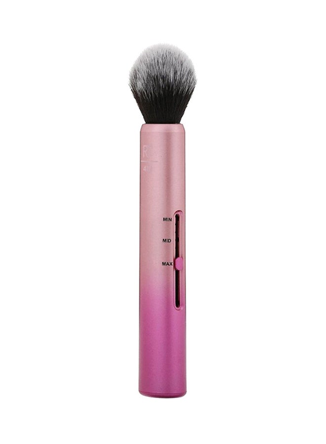 REAL TECHNIQUES 3-In-1 Custom Cheek Brush Black/Pink/White - Image 1