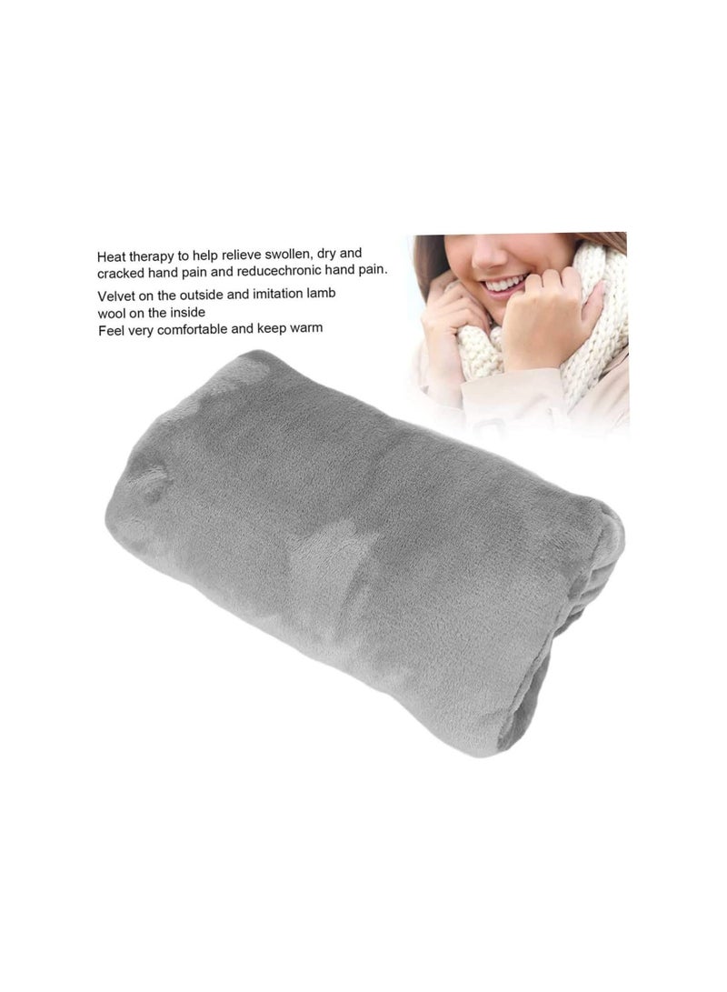GGOOT muff Hand Warmers Bag Plush Thicken Hand Muffs Portable Heated Gloves for Women Men  - Image 5