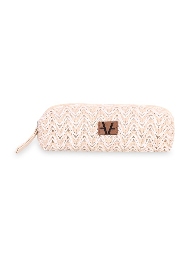 Beavake Chic ivory small pouch - Image 1