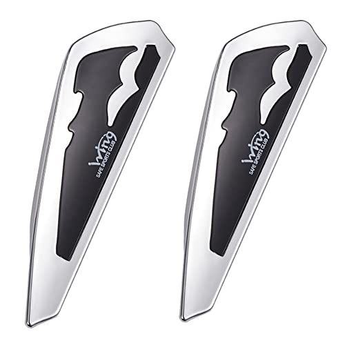 AuMoHall 1 Pair Car Windscreen Wiper Stand Windshield Wiper Wing Blade Spoiler Pressure Tablets, Black - Image 1