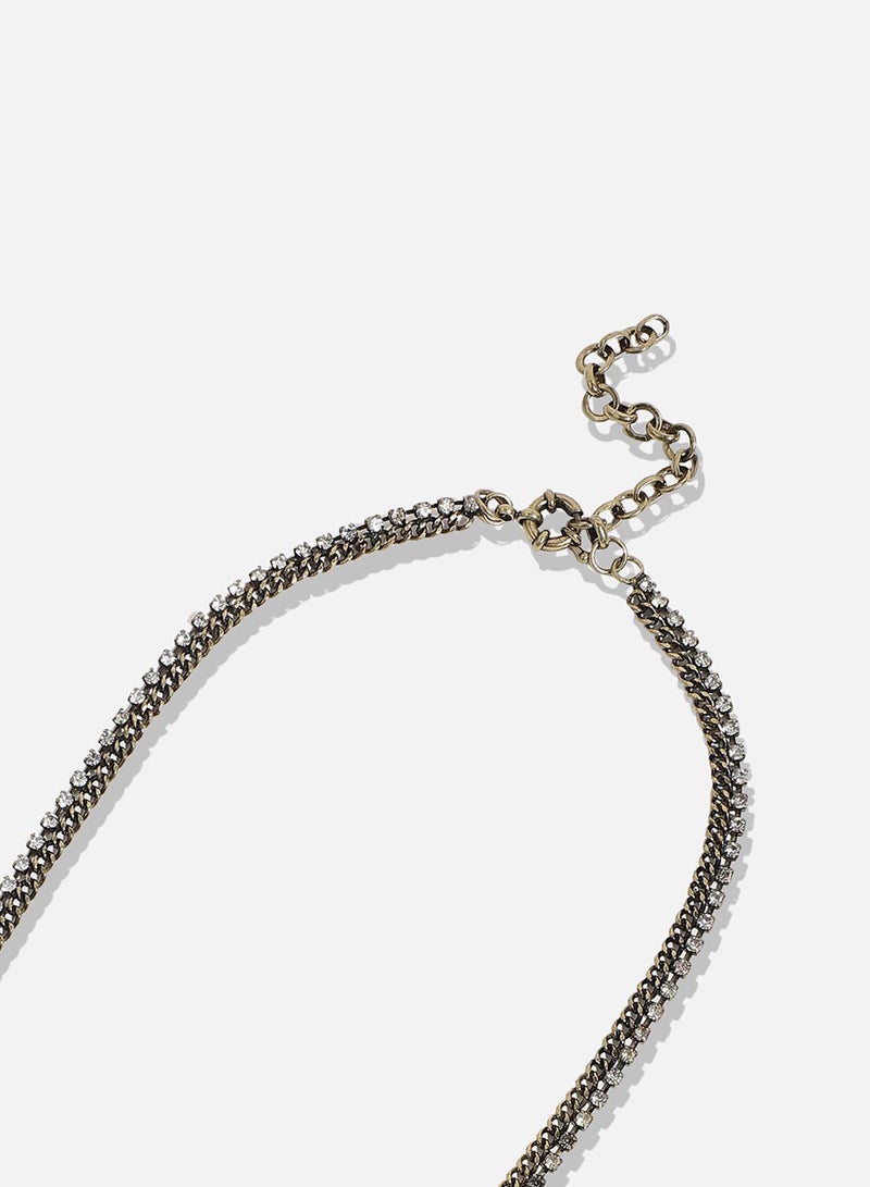 SOHI Designer Statement Stone Artificial Necklace Jewellery  - Image 5