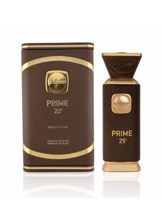 عطور لابونير عطر برايم 25N من الماس للعطور للجنسين 100 مل - أو دو بارفيوم بتركيز قوي وثبات ملكي يدوم طويلاً برائحة الجلود الفاخرة، الكراميل الذهبي، الزعفران، وخشب الصندل - Image 1