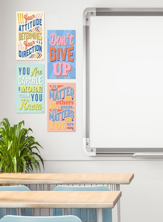 Sweetzer & Orange Set of 12 Motivational Growth Mindset Posters for Teachers & Students - Bedroom, Office & Classroom Decor to Inspire Young Minds - Laminated Growth Mindset Posters for Classroom - 11"x14" - Image 4