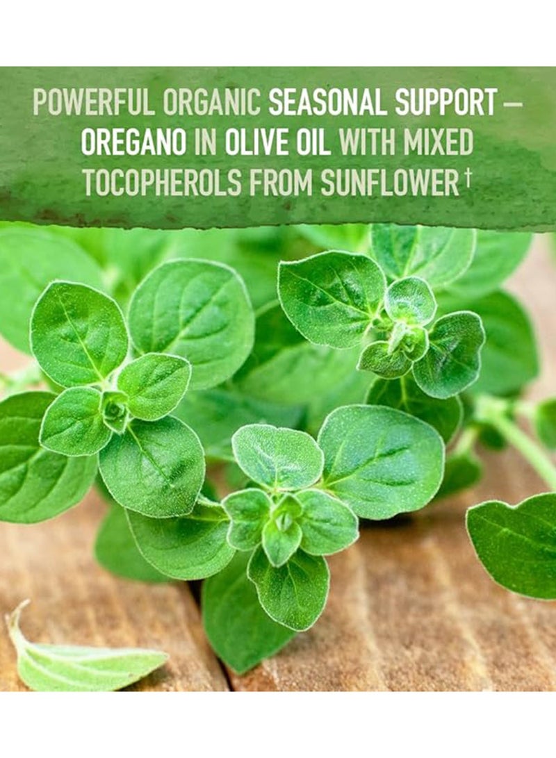 Garden of Life mykind Organics Oil of Oregano Drops 30ml – Seasonal Immune Support, Alcohol-Free Herbal Supplement – Organic, Non-GMO, Vegan, Gluten Free, with Carvacrol & Thymol for Adults - Image 3