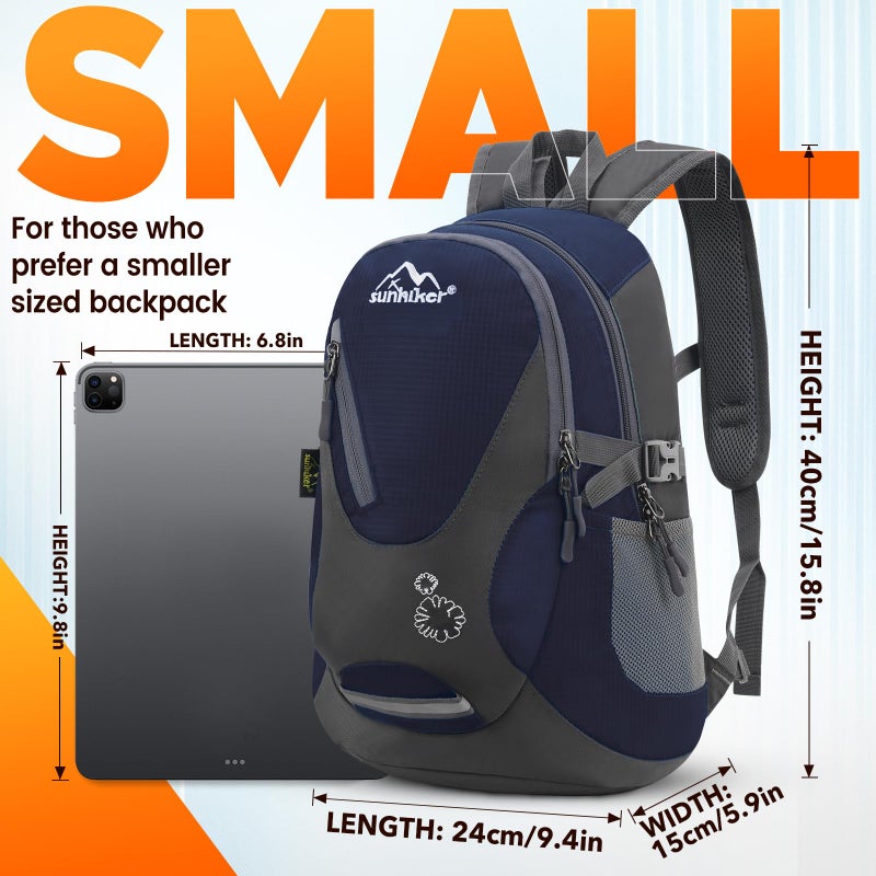 sunhiker Small Hiking Backpack Women Men 20L Lightweight Travel Backpack Daypack Casual Backpack For Cycling Outdoor Camping - Image 4