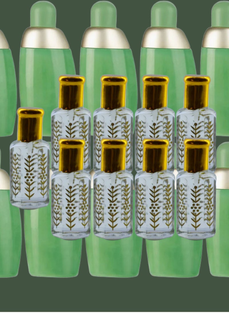 9 Pieces Eden Essential Oil For Women Original Clear 12 Ml