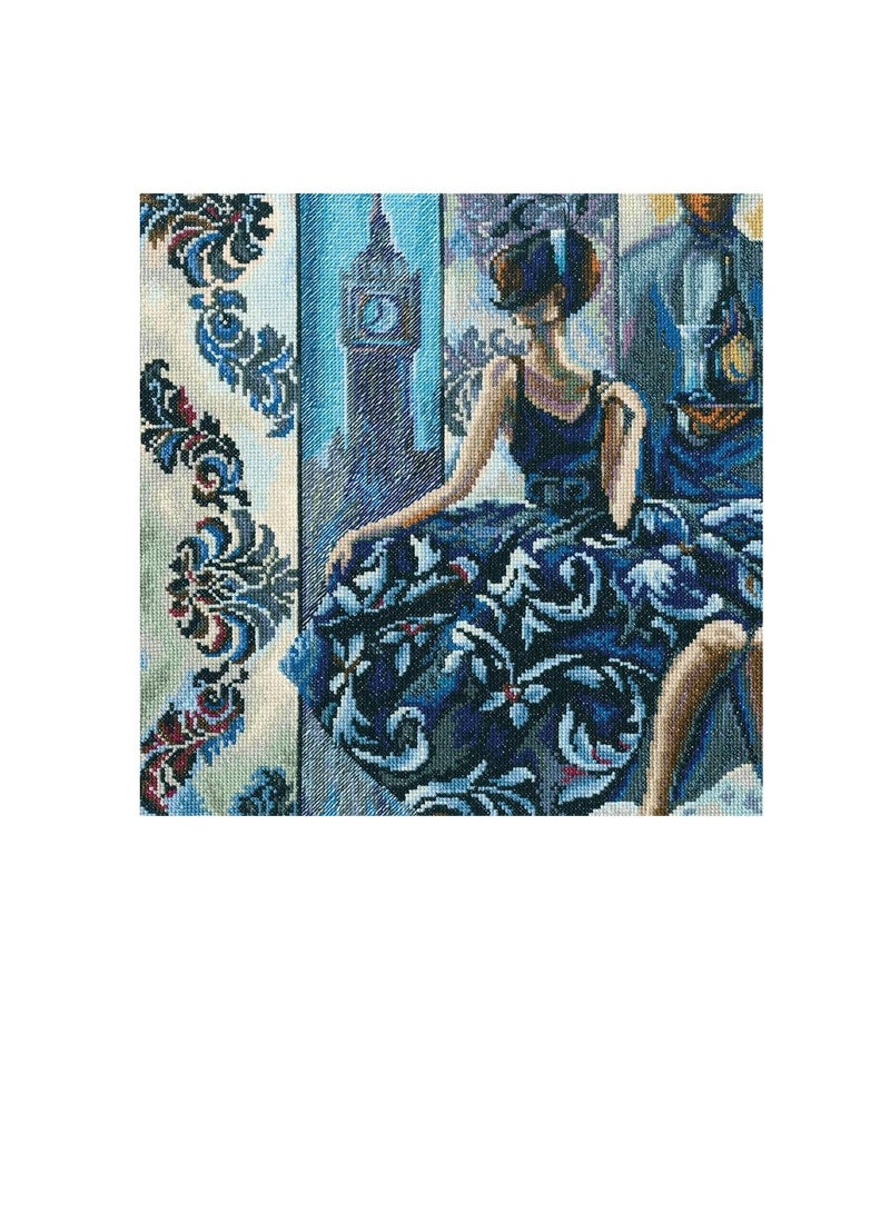 Cross Stitch Kit 11.8in x 11.8in Time For Reflection - Image 2