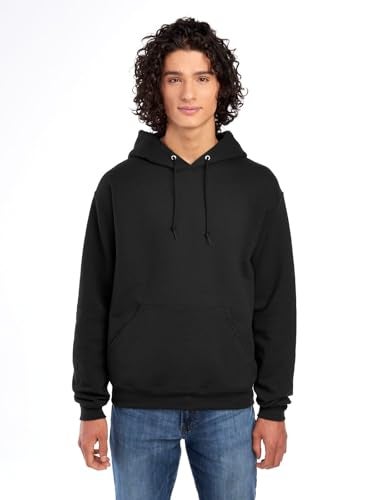 Jerzees --Men's NuBlend -Fleece -Sweatshirts & - -Hoodies, Hoodie-Black, Small - Image 1