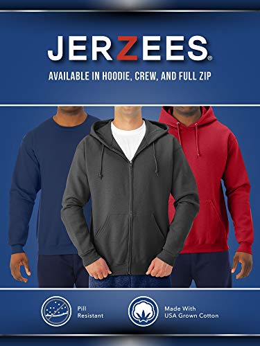 Jerzees --Men's NuBlend -Fleece -Sweatshirts & - -Hoodies, Hoodie-Black, Small - Image 4