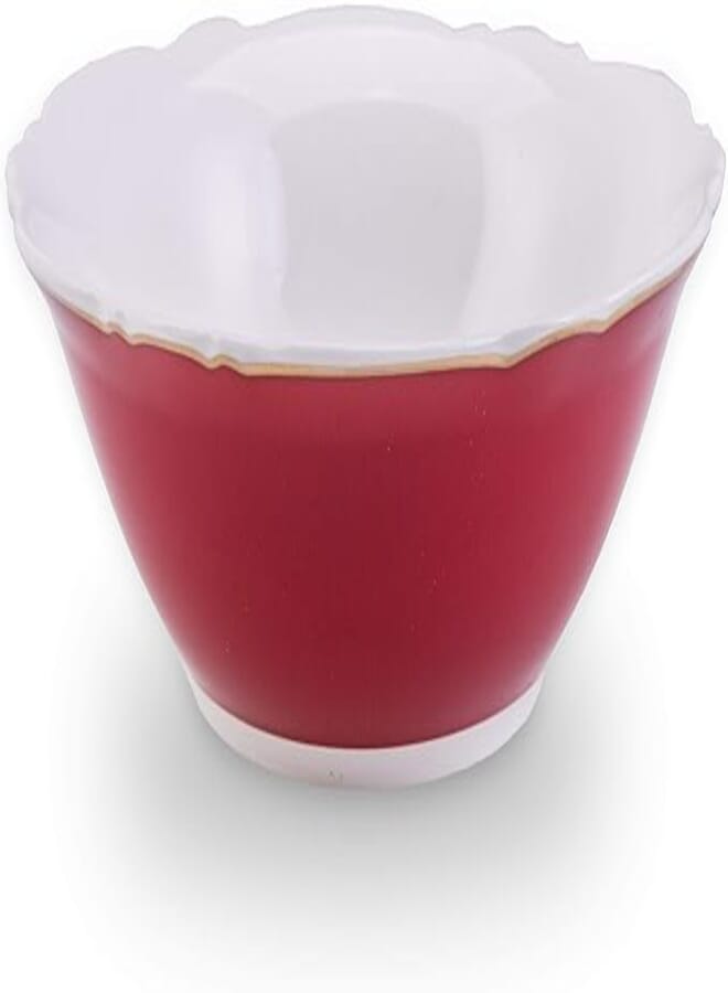 Karaca | Romantic Porcelain Bowl, 14cm, Red White