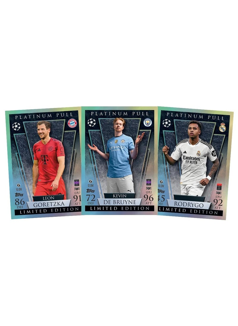 Topps UEFA Champions League Match Attax 24/25 Trading and Collectible Card Game super stacked (Flow Pack of 40)