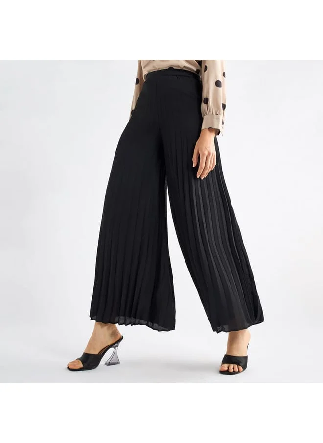 FAV Pleated Wide Leg Pants