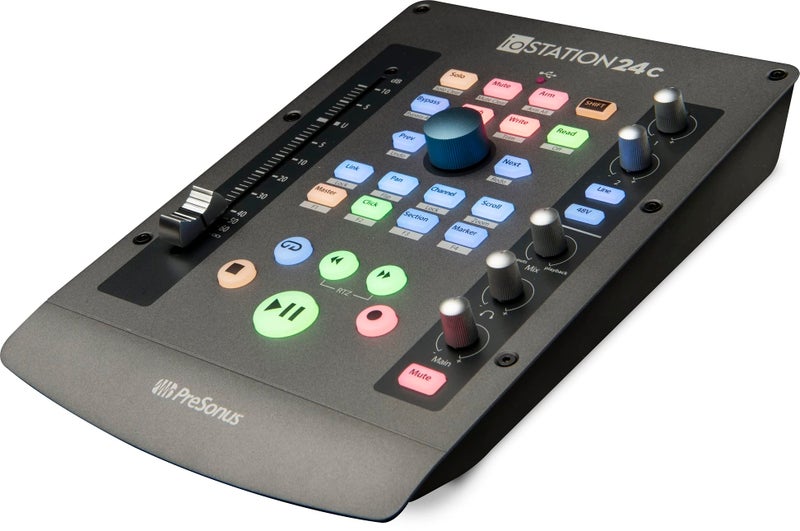 PreSonus ioStation 24c 2x2, 192 kHz, USB Audio Interface and Production Controller with Studio One Artist and Ableton Live Lite DAW Recording Software - Image 3