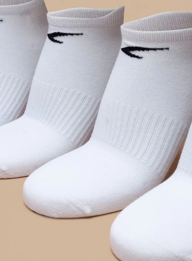Dash Printed Ankle Length Socks - Set of 5
