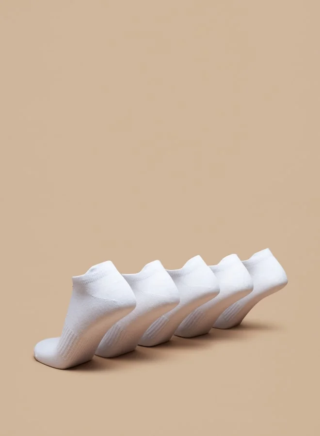 Dash Printed Ankle Length Socks - Set of 5