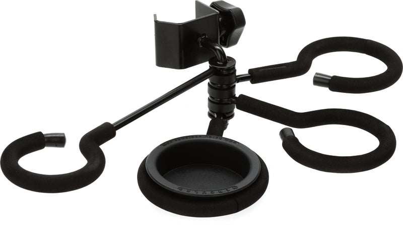 حامل هيركوليس HA100 القابل للتثبيت بأربعة كاتمات - بوق، بوق تروبي، كورنيت، بوق فرنسي