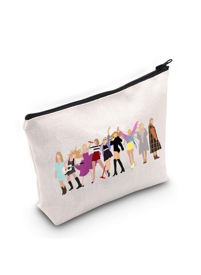 Album Inspired Gift Let Us enjoy Sing Song Makeup Bag Singer's Merchandise Music Lover Gift (Sing Happier Bag)