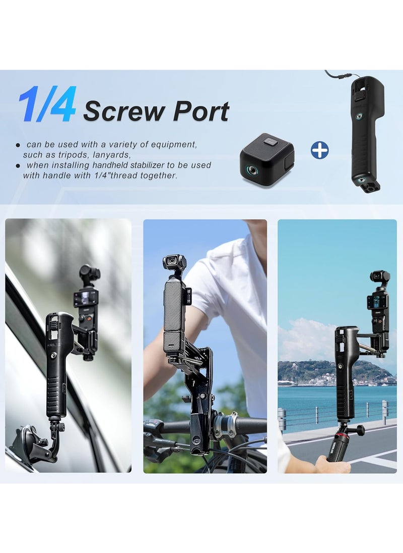 General OSMO Pocket 3 Handheld Stabilizer  Mini Z-Axis Anti-Shake Grip Grip Grip Case  DJI Osmo Pocket 3 Creator Combo Camera Accessories  Vlog, Live Shot Video  - Image 4