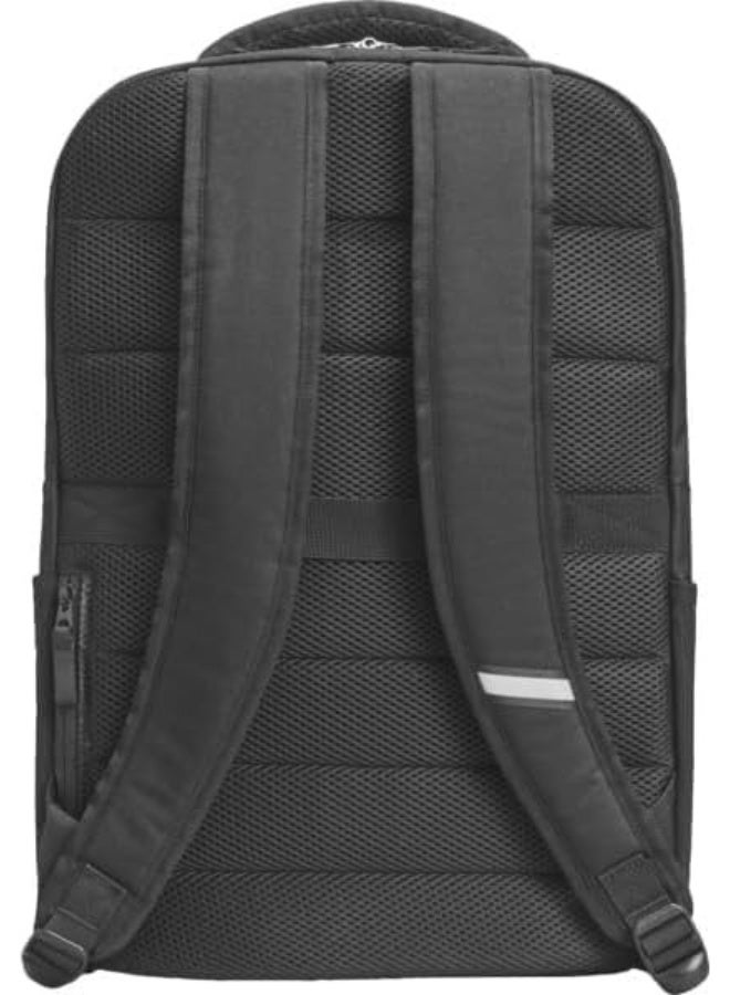 HP Renew Business 17.3-Inch Laptop Backpack 3E2U5UT – Water-Resistant Travel Backpack with Multi-Compartment Storage, Anti-Theft Design, Padded Shoulder Straps, Business & Office Backpack for Laptop, Notebook & Accessories, Black - Image 4