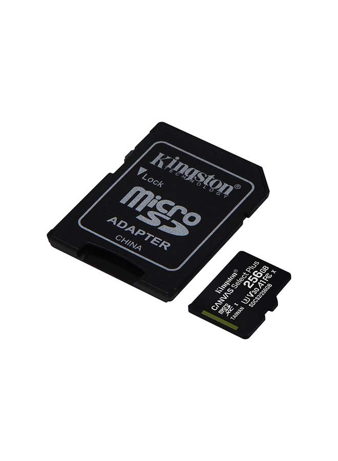 Kingston 256GB micSDXC Canvas Select Plus 100R A1 C10 Card + ADP - Image 2