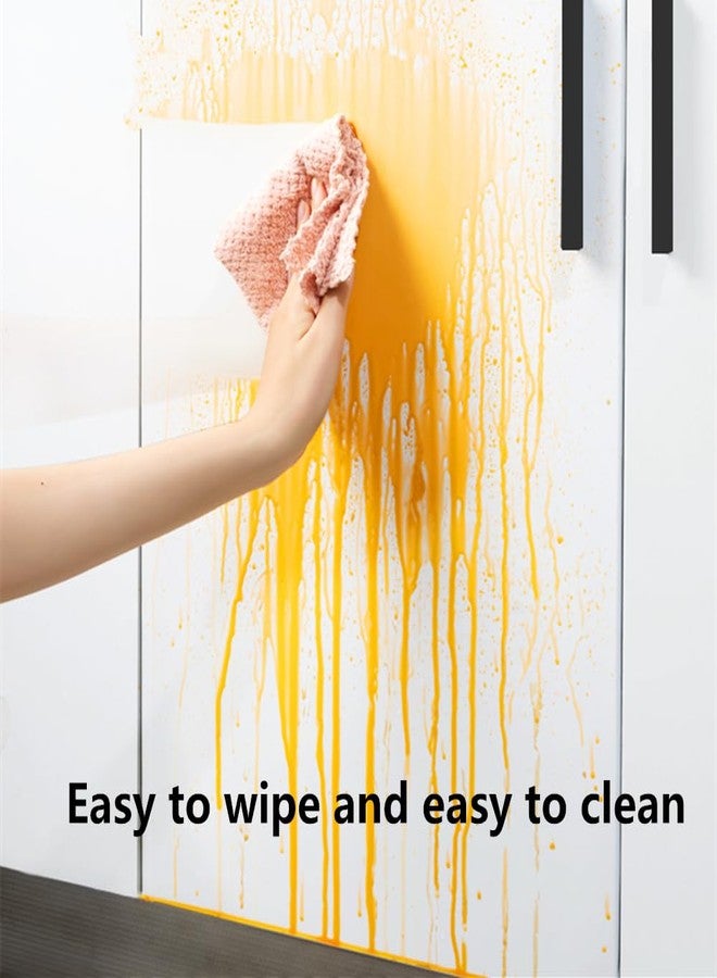 Assnit Wall Protector Clear Wall Protection Film Sticky Back Plastic Roll Adhesive Clear Cover Adhesive Sheets 30cmX300cm Vinyl Film Waterproof Oil-Proof for Furniture Book Cover Kitchen Stickers - Image 2
