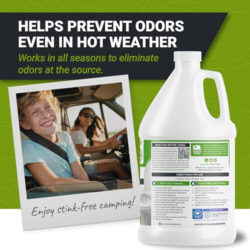 Unique RV Digest-It Classic RV Toilet Treatment - Eliminates Odors at the Source and Liquifies Waste - 64 Uses Per Bottle (128 oz) - Image 4