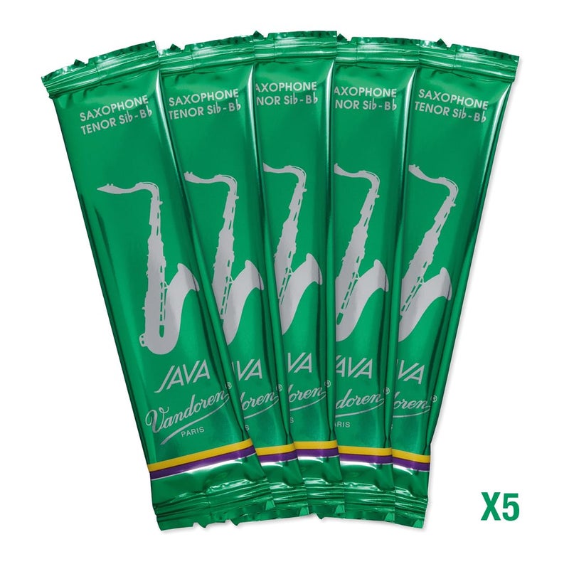 Vandoren SR272 Tenor Sax JAVA Reeds Strength 2; Box of 5,black - Image 3