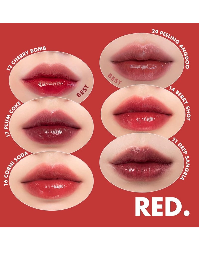 ROM و ND جوسي لاستنغ رايب فروتس سيريز تينت شفاه 19 ألموند روز - Image 5