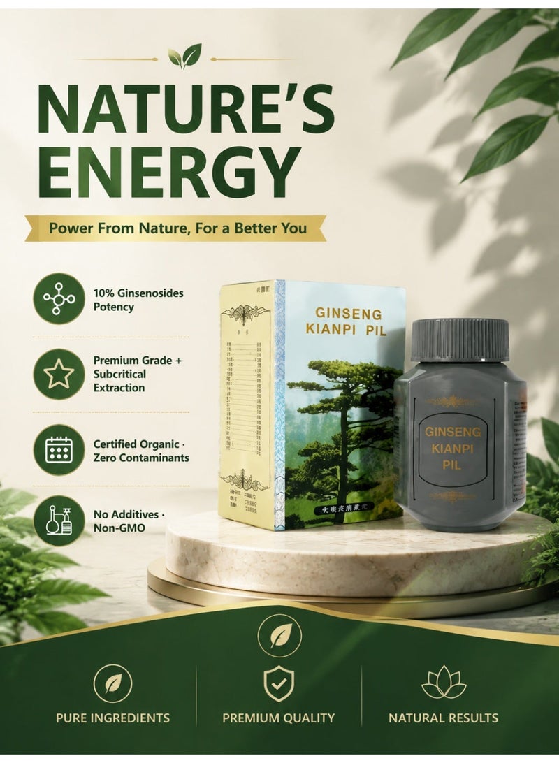 Ginseng Kianpi pill Original Ginseng Pills to Gain Weight, Muscle and Strength - Image 4
