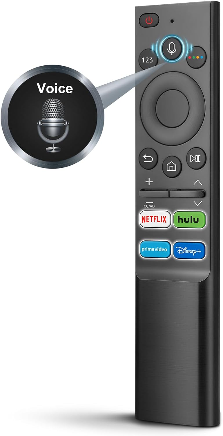 LOUTOC BN59-01385A Voice Remote for Samsung-Frame-TV-Remote, for Samsung Smart TV UHD OLED QNED with Voice Function - Image 1