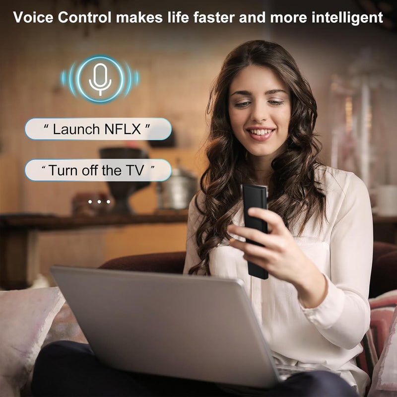 LOUTOC BN59-01385A Voice Remote for Samsung-Frame-TV-Remote, for Samsung Smart TV UHD OLED QNED with Voice Function - Image 2