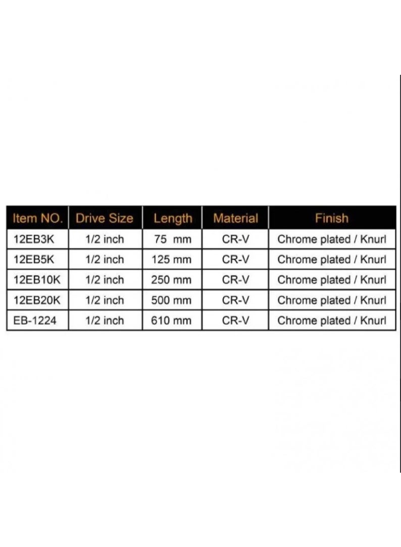 تاور توصيلة حبوب 1/2" 250 مم TOWER 12EB10K - Image 2