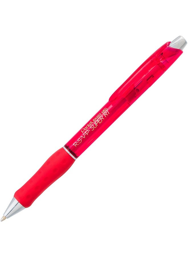 بنتل قلم حبر جاف فائق النعومة قابل للسحب من RSVP، مجموعة متنوعة، عبوة من 8 قطع (BX480BP8M) - Image 3