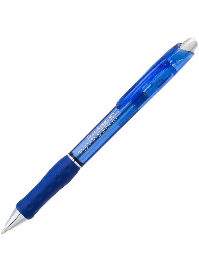 بنتل قلم حبر جاف فائق النعومة قابل للسحب من RSVP، مجموعة متنوعة، عبوة من 8 قطع (BX480BP8M) - Image 4